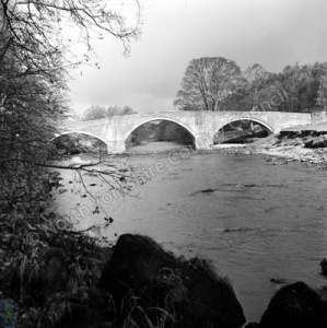 River Wharfe, Barden Bridge, 1966